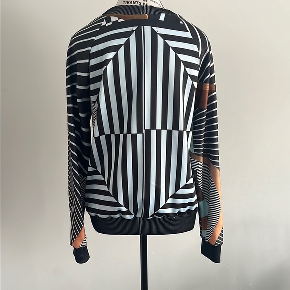 Clover Canyon Surrealism Abstract Sweater - Picture 4 of 5